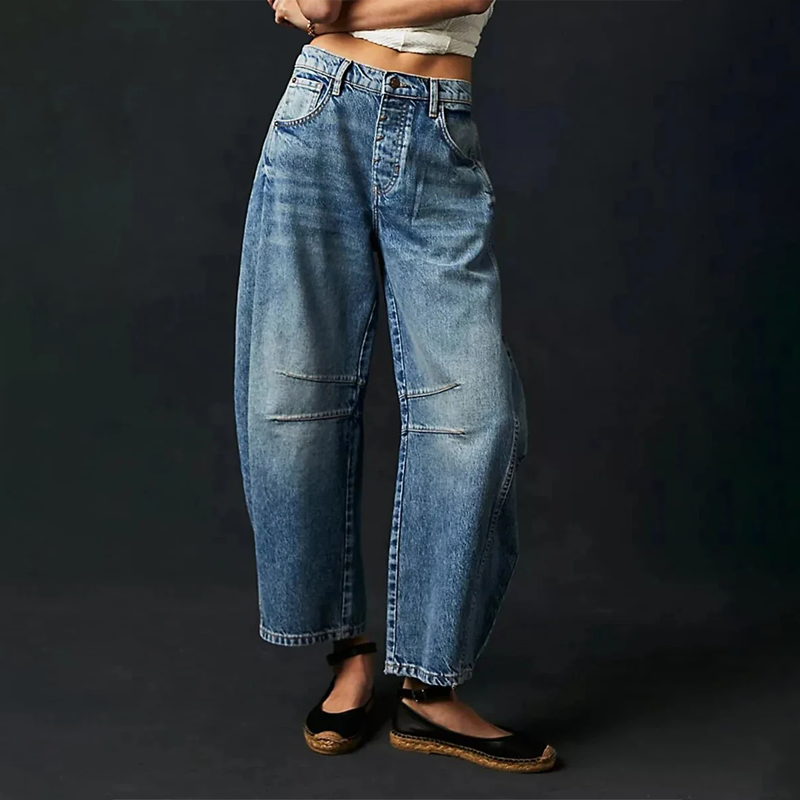 Yara Wide-Leg Ankle Jeans