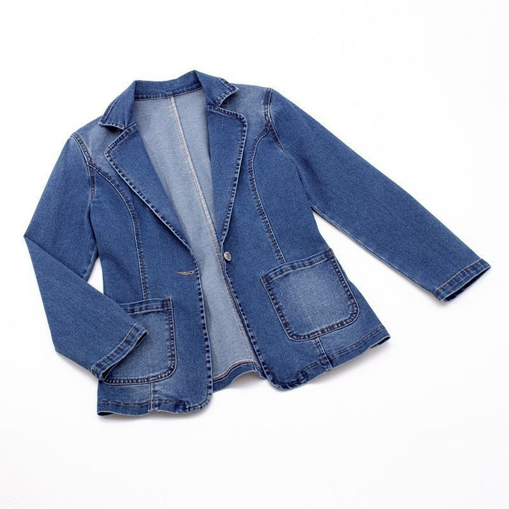 Catherine Denim Blazer